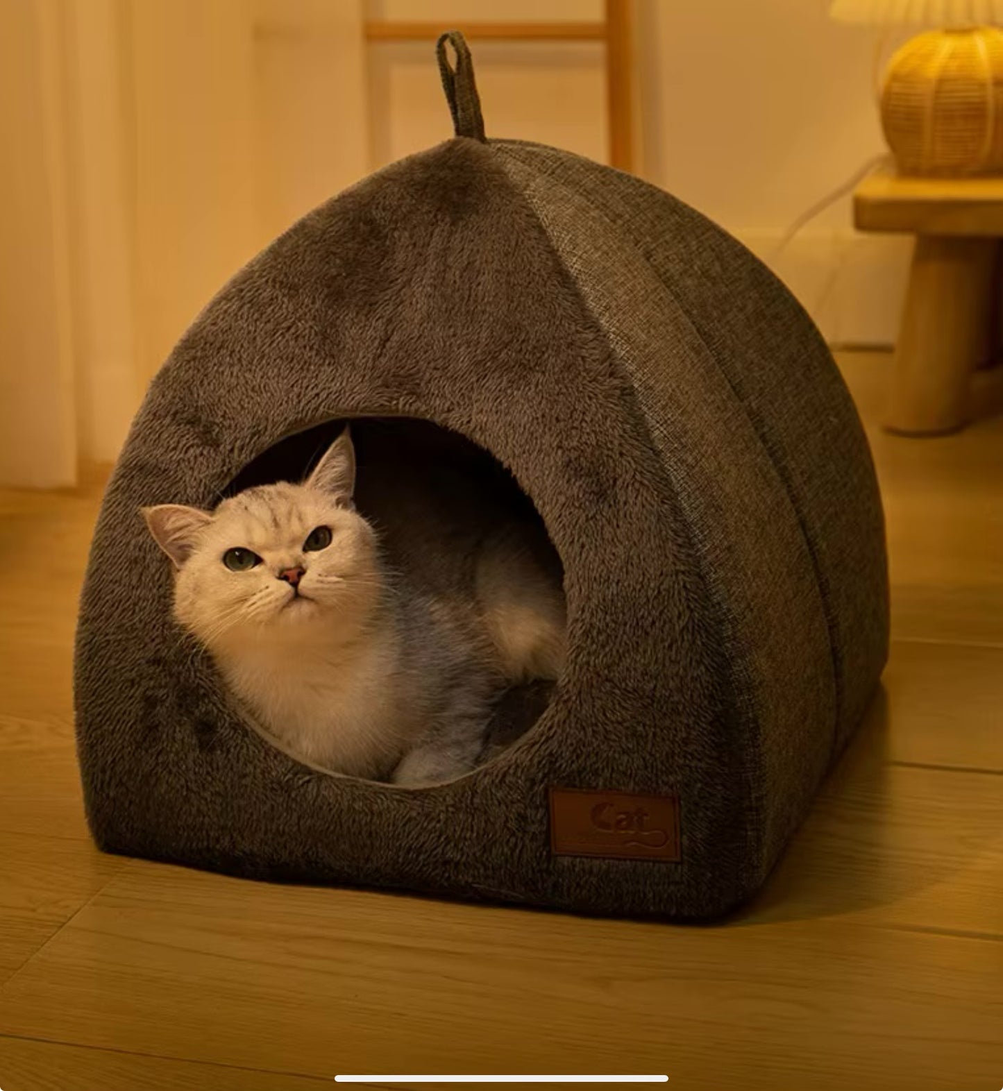 NIDO™ | Niche en velours pour chat