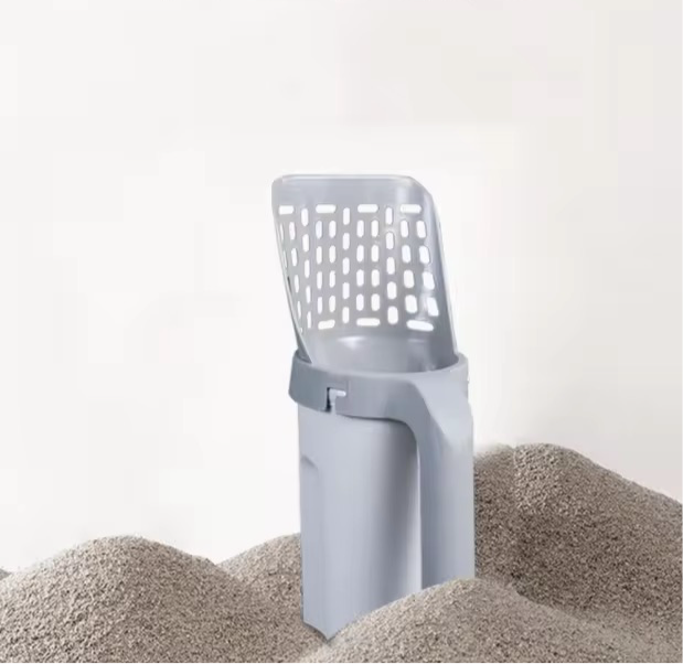 CLINE™ | Pelle 2-en-1 pour litière avec réservoir