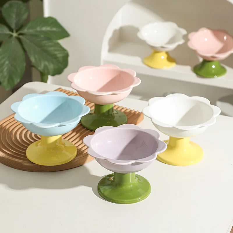 LOOM™ | Gamelle surélevée en céramique pour chat