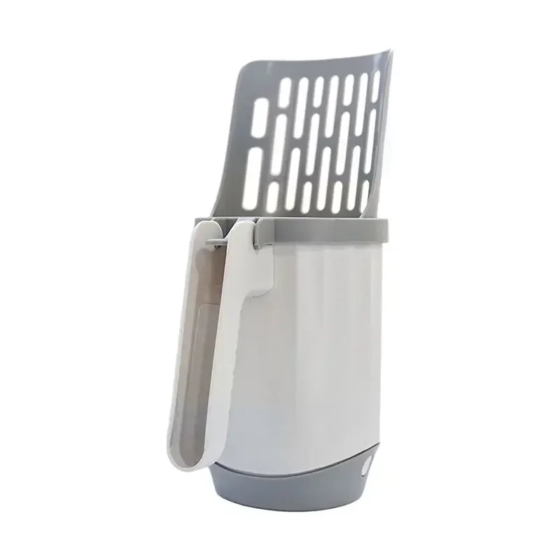 CLINE™ | Pelle 2-en-1 pour litière avec réservoir