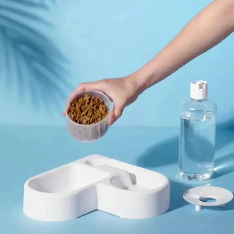 BIMO™ | Gamelle 2-en-1 multi-fonctions pour chat