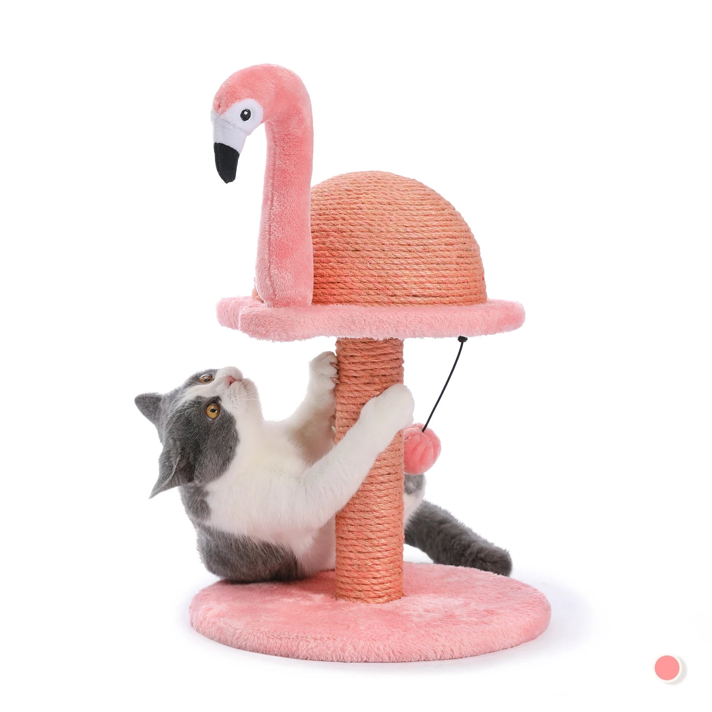 FAMO™ | Arbre à chat forme flamand rose