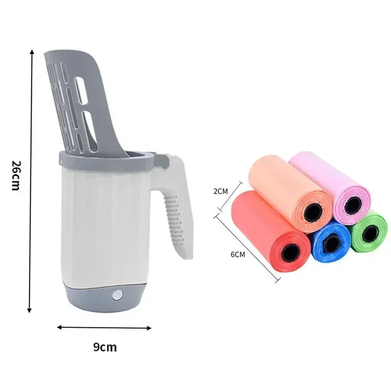 CLINE™ | Pelle 2-en-1 pour litière avec réservoir