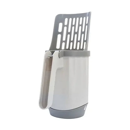 CLINE™ | Pelle 2-en-1 pour litière avec réservoir